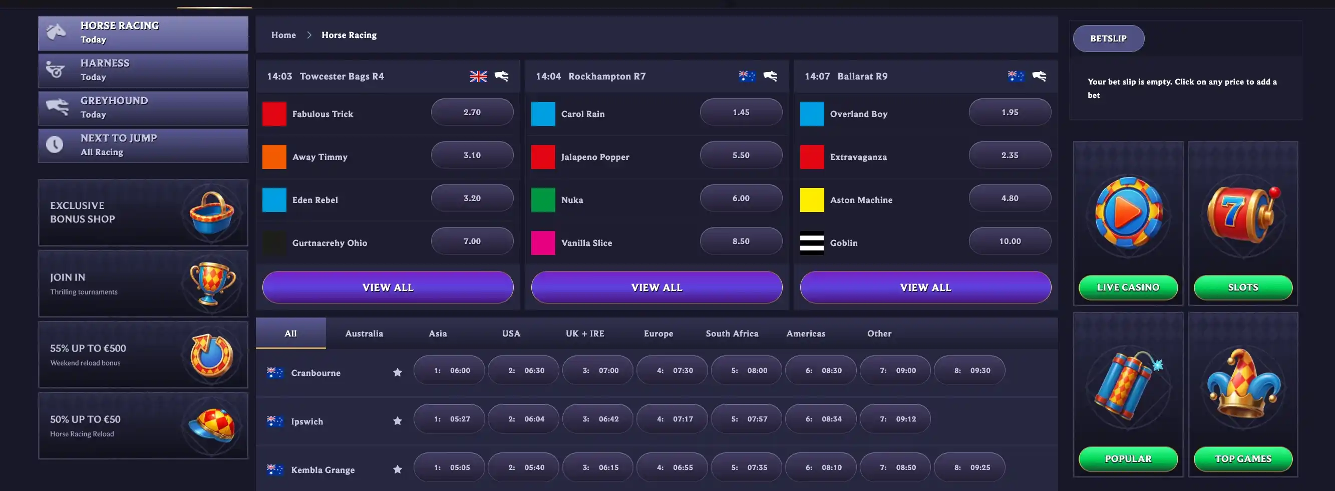10Bet casino review section 6
